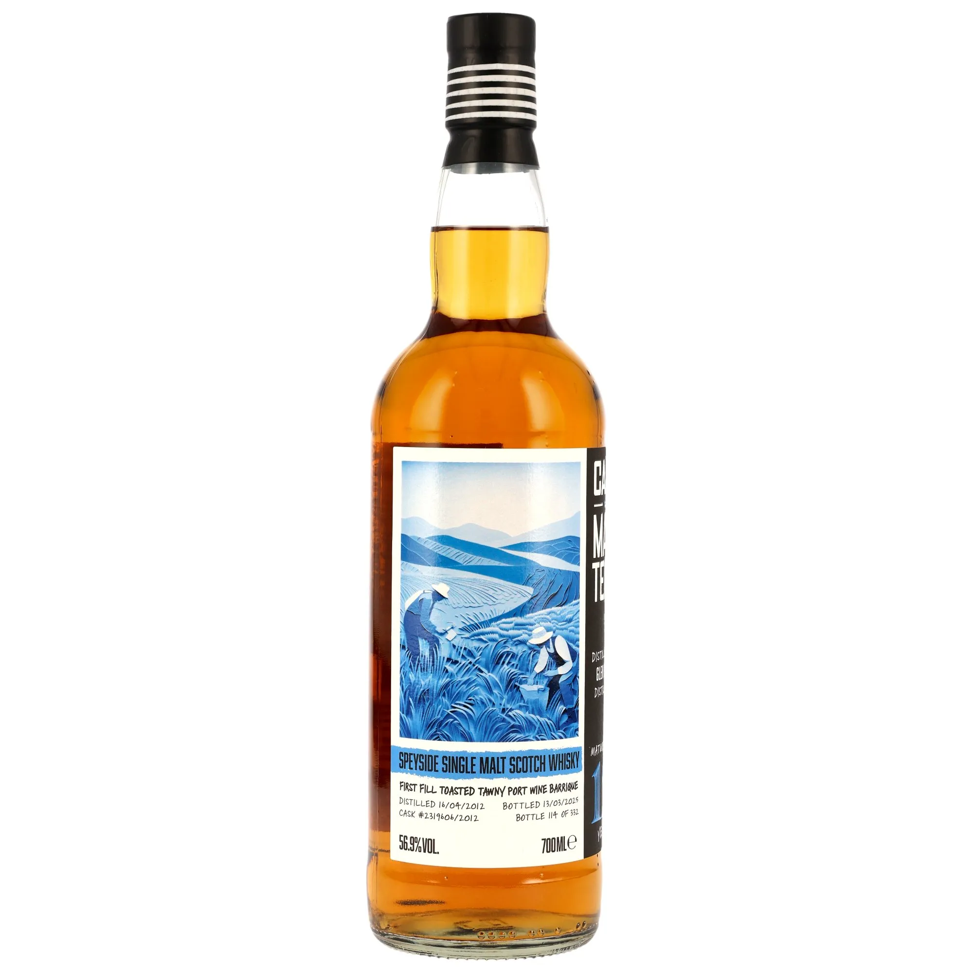 Glen Elgin Cask Masters 12 Year Old, Tawny Port Barrique Cask, Cask #2319606/2012, 2012, Brave New Spirits, 56.9%