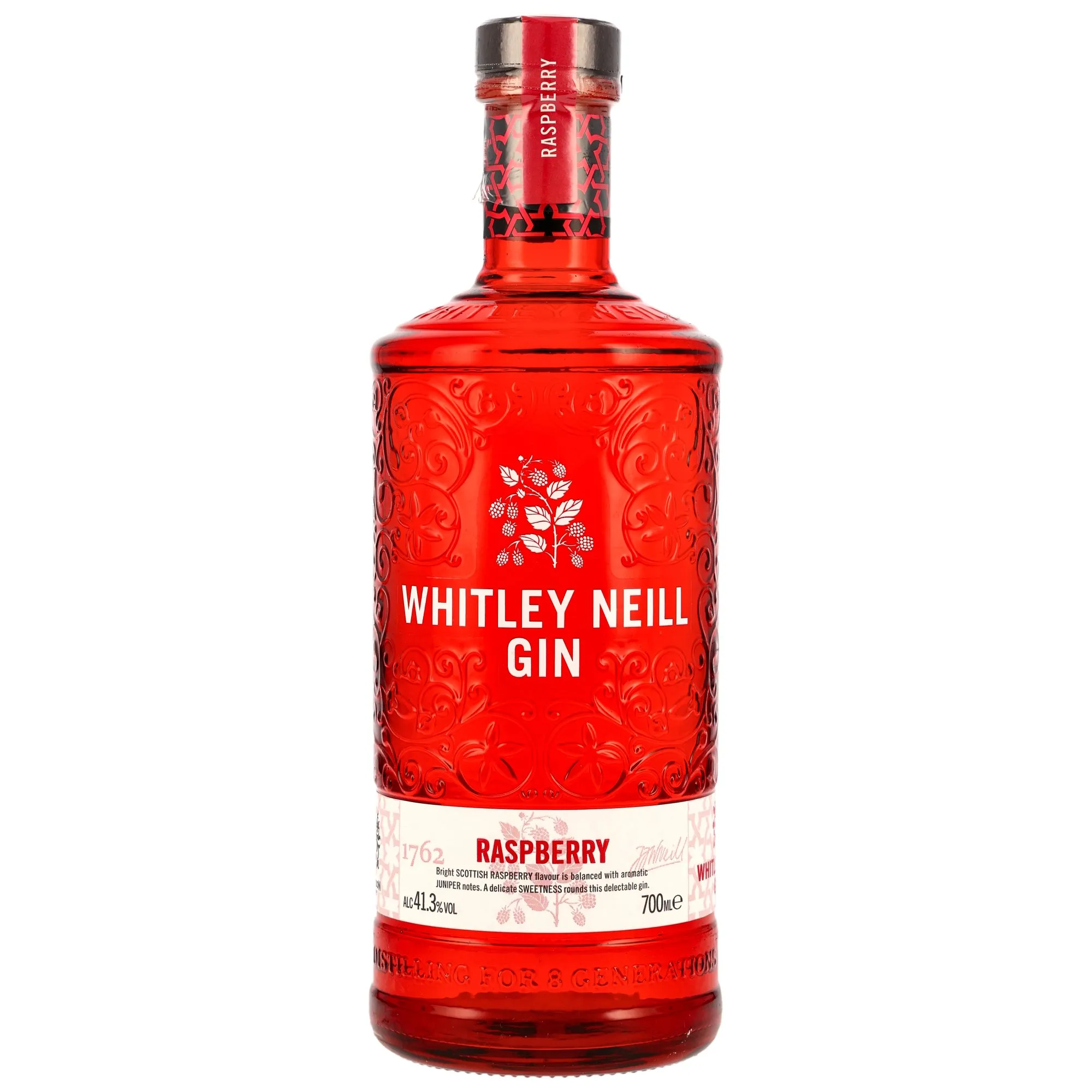 Whitley Neill Raspberry Gin - neue Ausstattung 2024