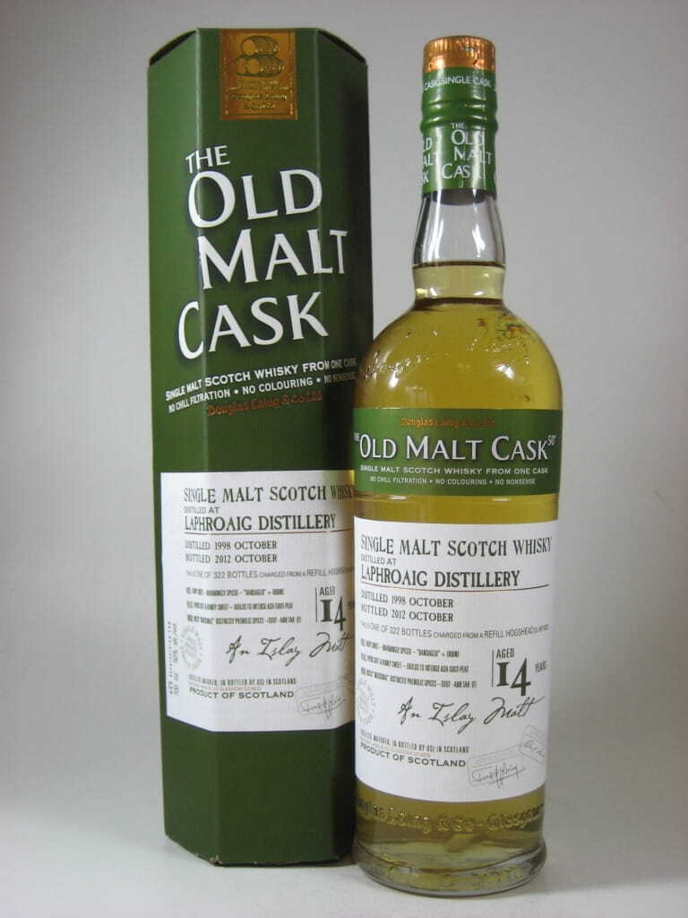 Laphroaig 14 Jahre 1998/2012 Refill Hogshead Douglas Laing "Old Malt Cask" 50%vol. 0,7l