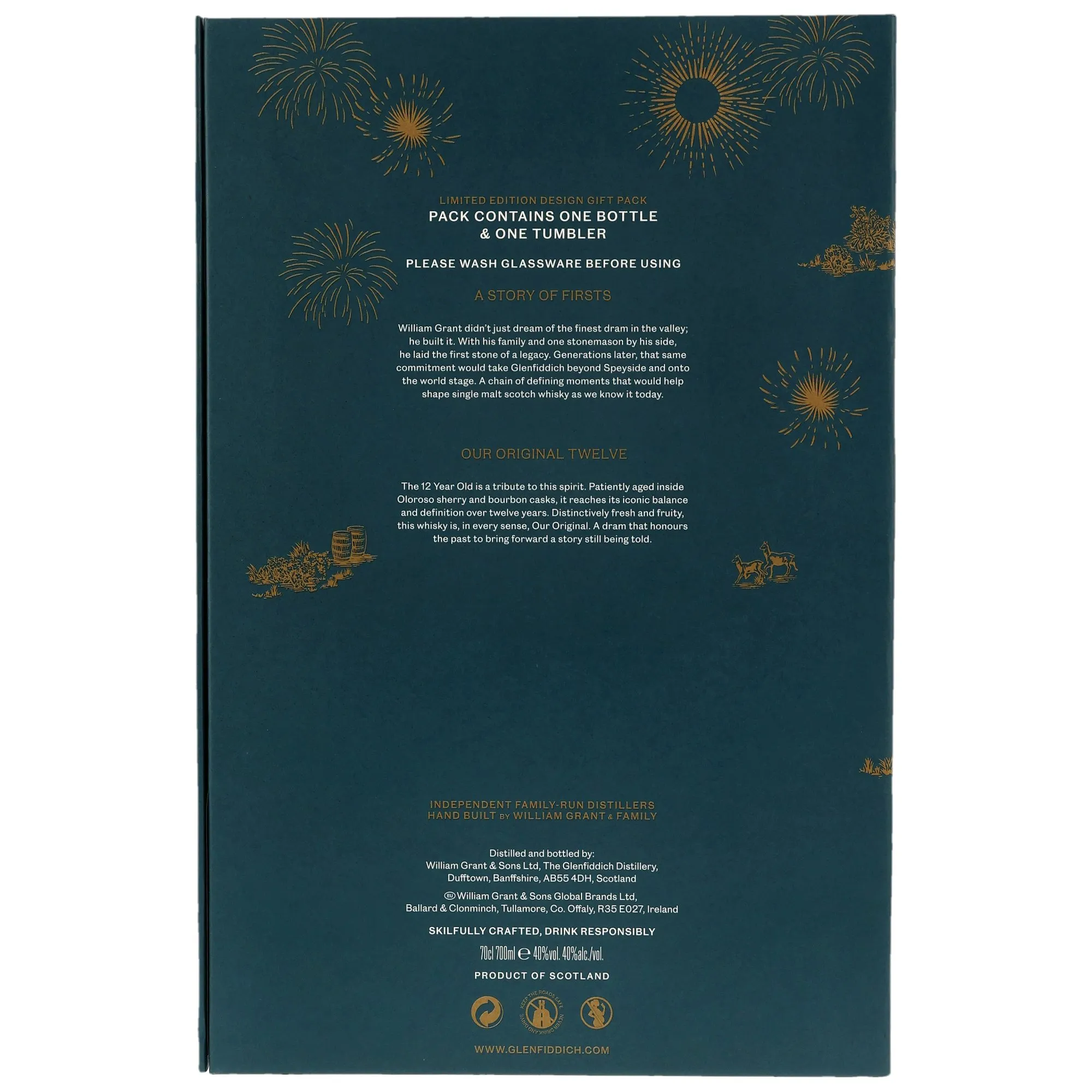 Glenfiddich 12 Jahre Limited Design 2026 mit Tumbler