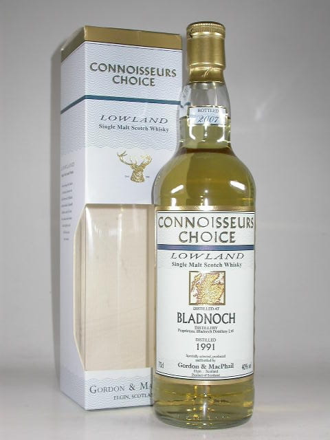 Bladnoch 1991/2004 Gordon & MacPhail Connoisseurs Choice 40%vol. 0,7l