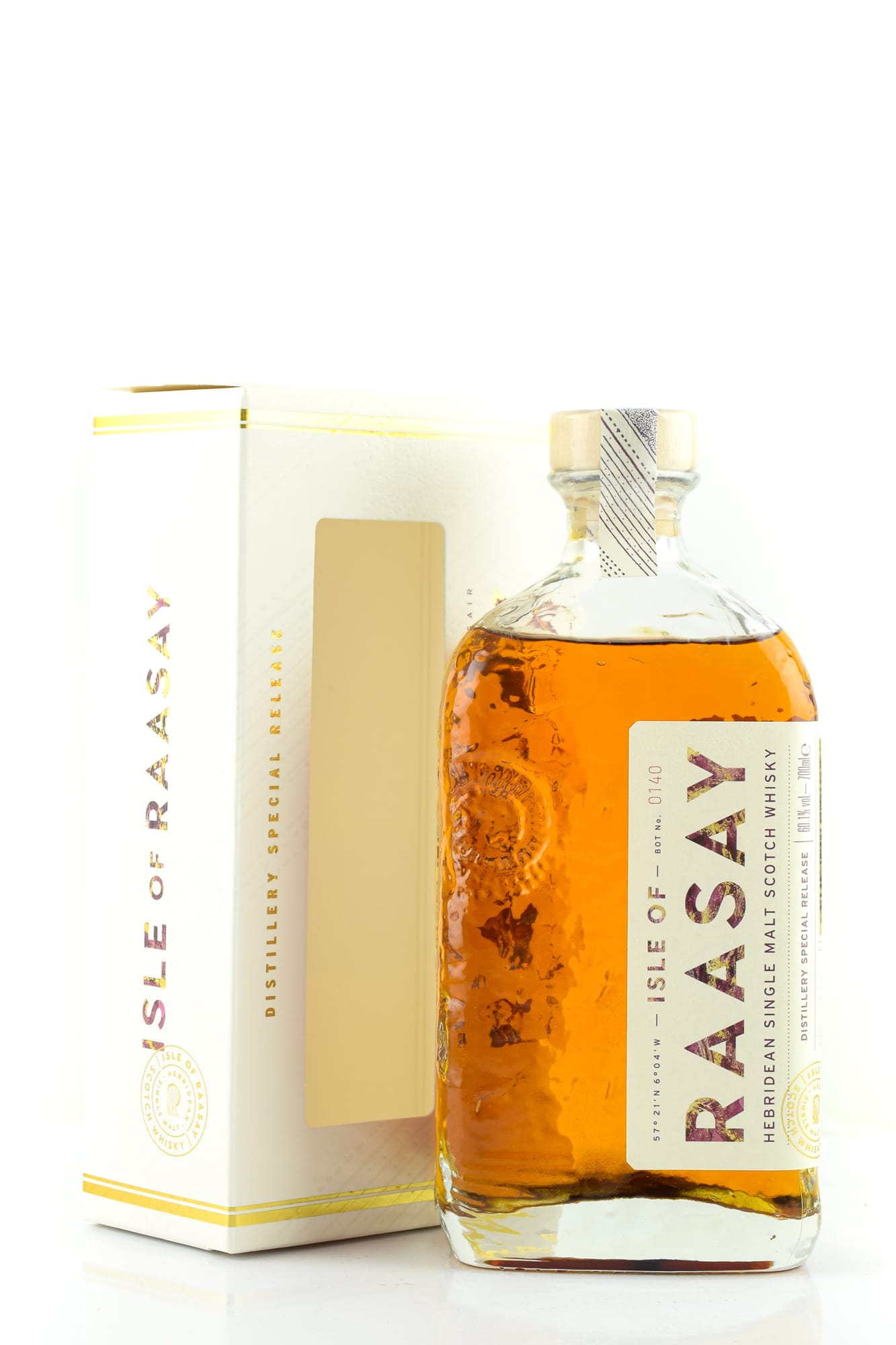 Isle of Raasay peated exRye-Single Cask #22/672