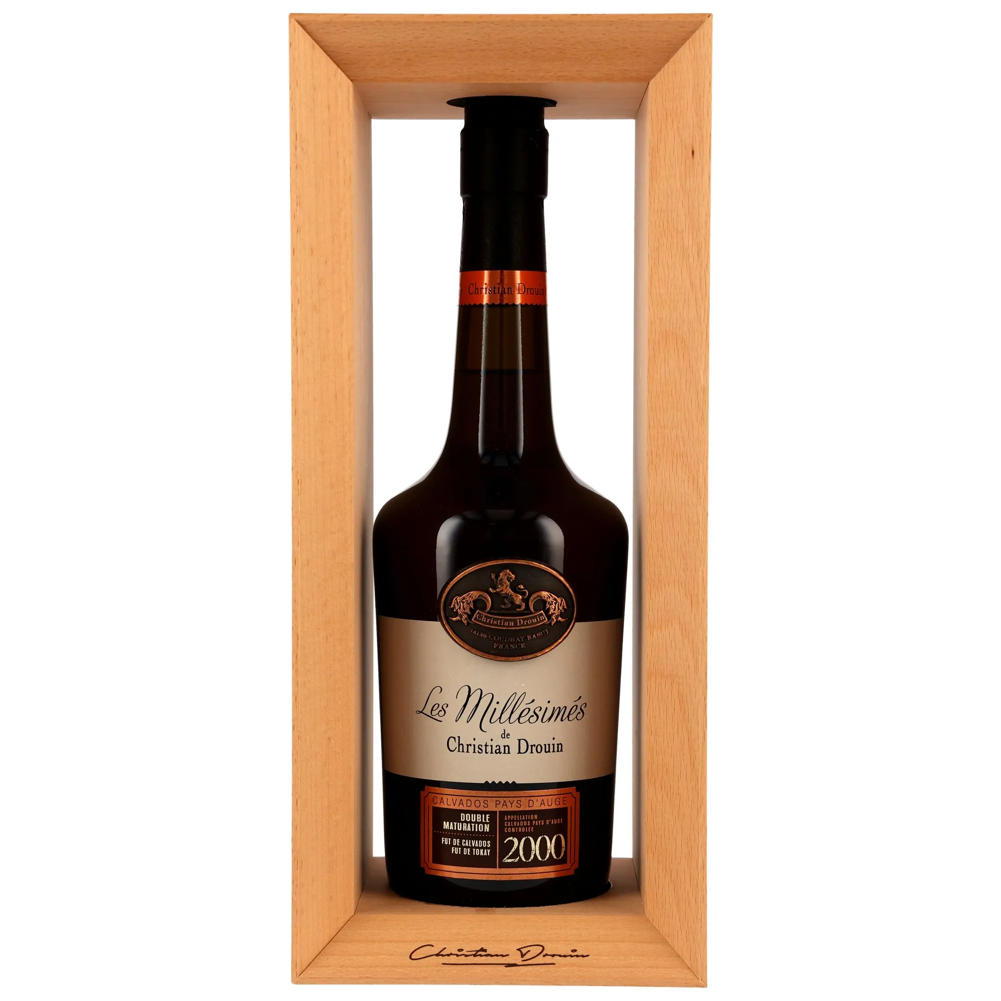 Christian Drouin Millésime 2000/2024 Double Maturation - Calvados Pays d'Auge