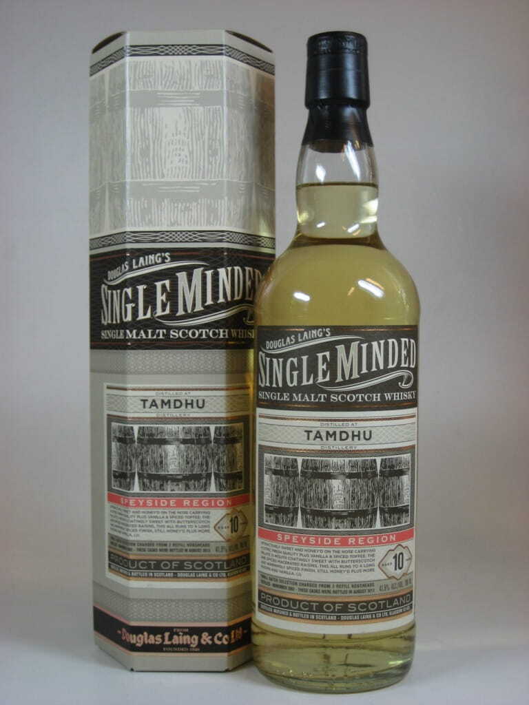 Tamdhu 10 Jahre 2002/2013 Douglas Laing "Single Minded" 41,5%vol. 0,7l