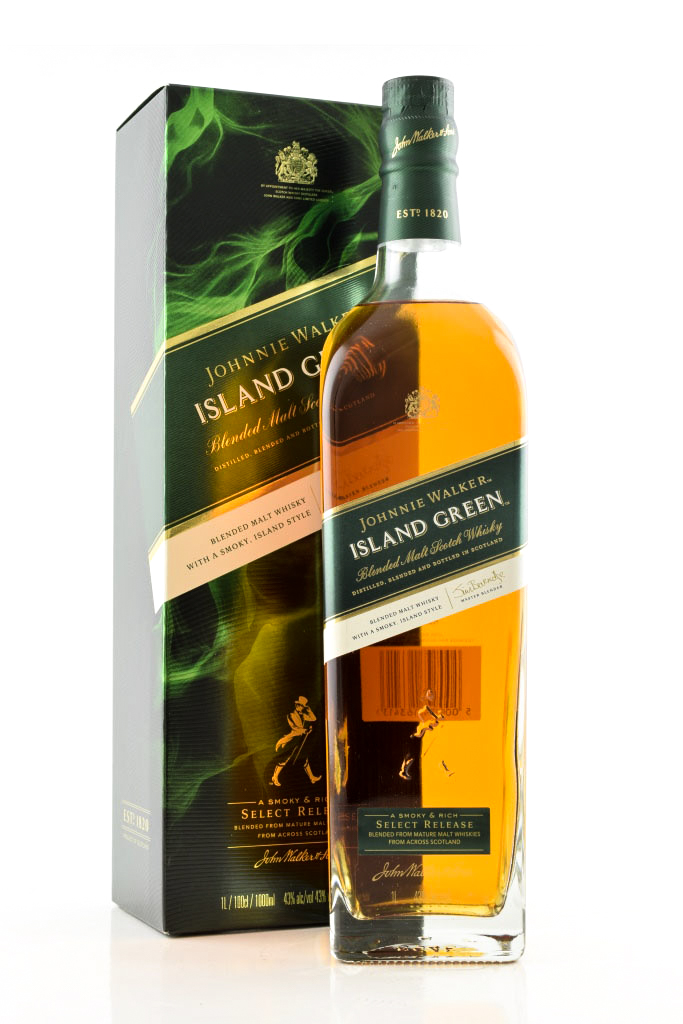 *Johnnie Walker Island Green 43%vol. 1,0l - ohne Geschenpackung