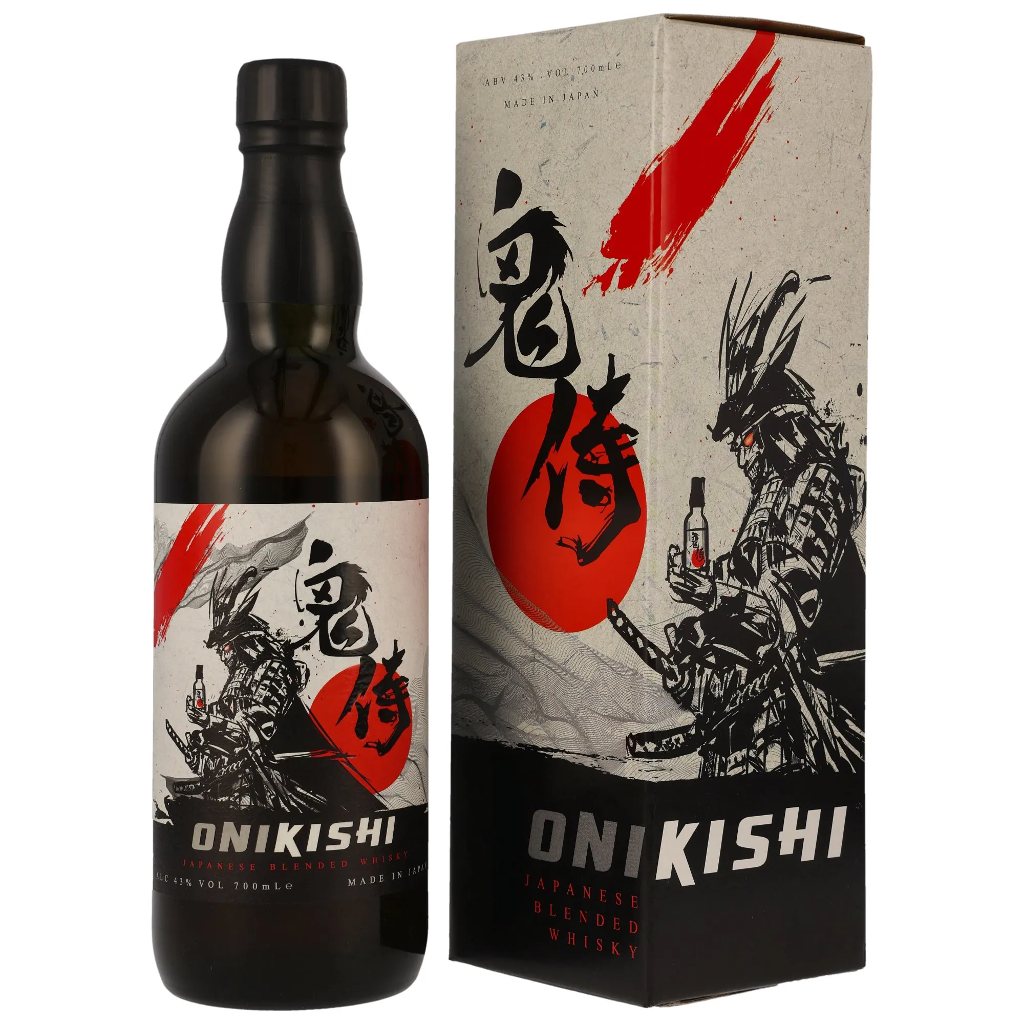Onikishi Blended Whisky, American & European Oak Cask, 43%