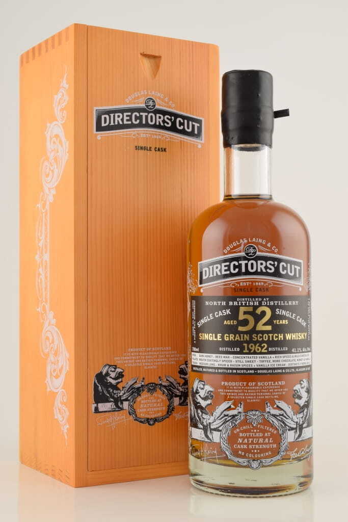North British 52 Jahre 1962/2014 Douglas Laing Director's Cut 41,1%vol. 0,7l
