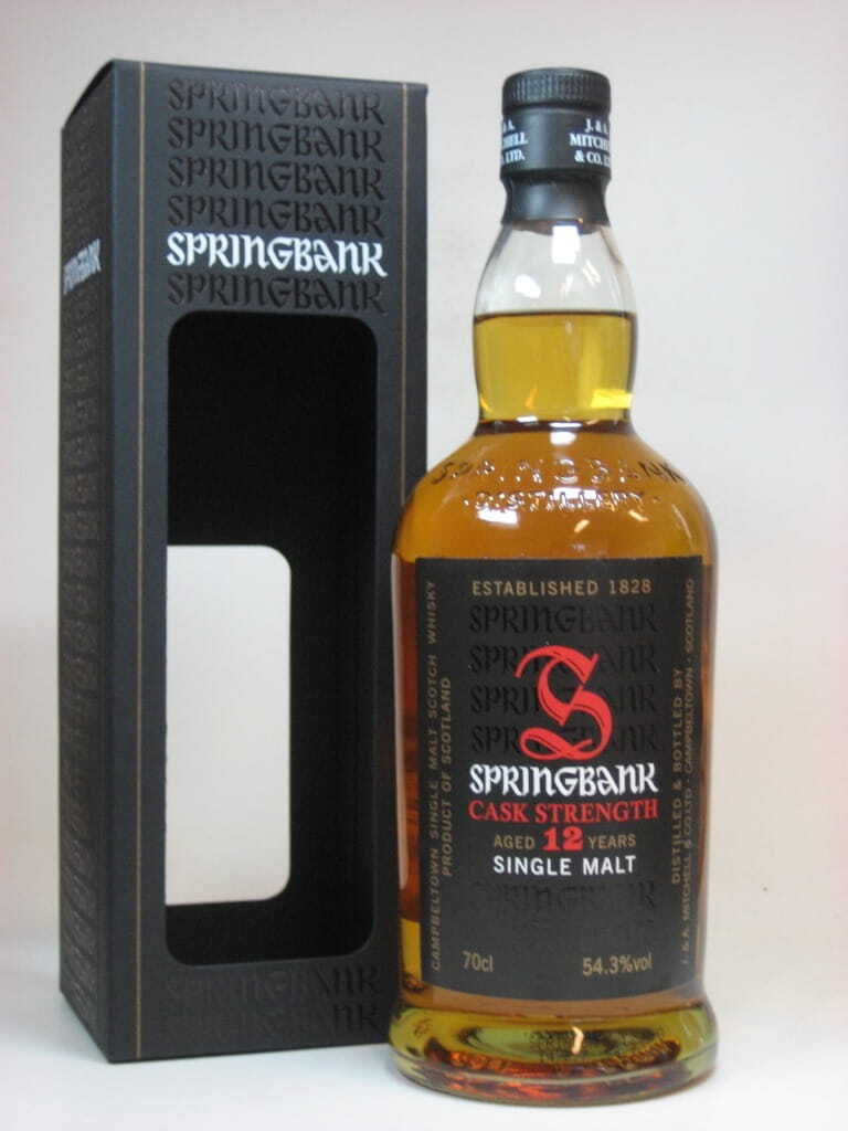 Springbank 12 Jahre Cask Strength 54,3%vol. 0,7l