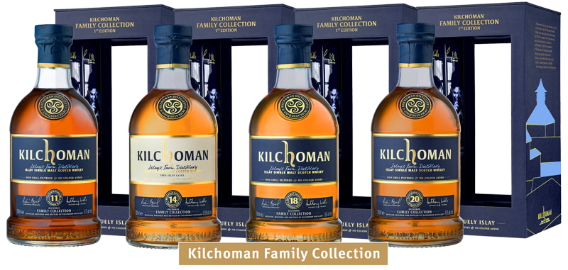 Kilchoman 14 year old - Family Collection - Bourbon Cask Matured - Rockside Barley