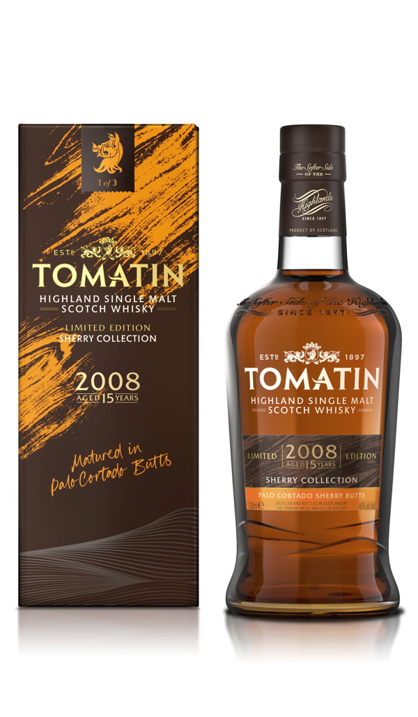 Tomatin 15 Jahre Sherry Collection - Palo Cortado Sherry Butts