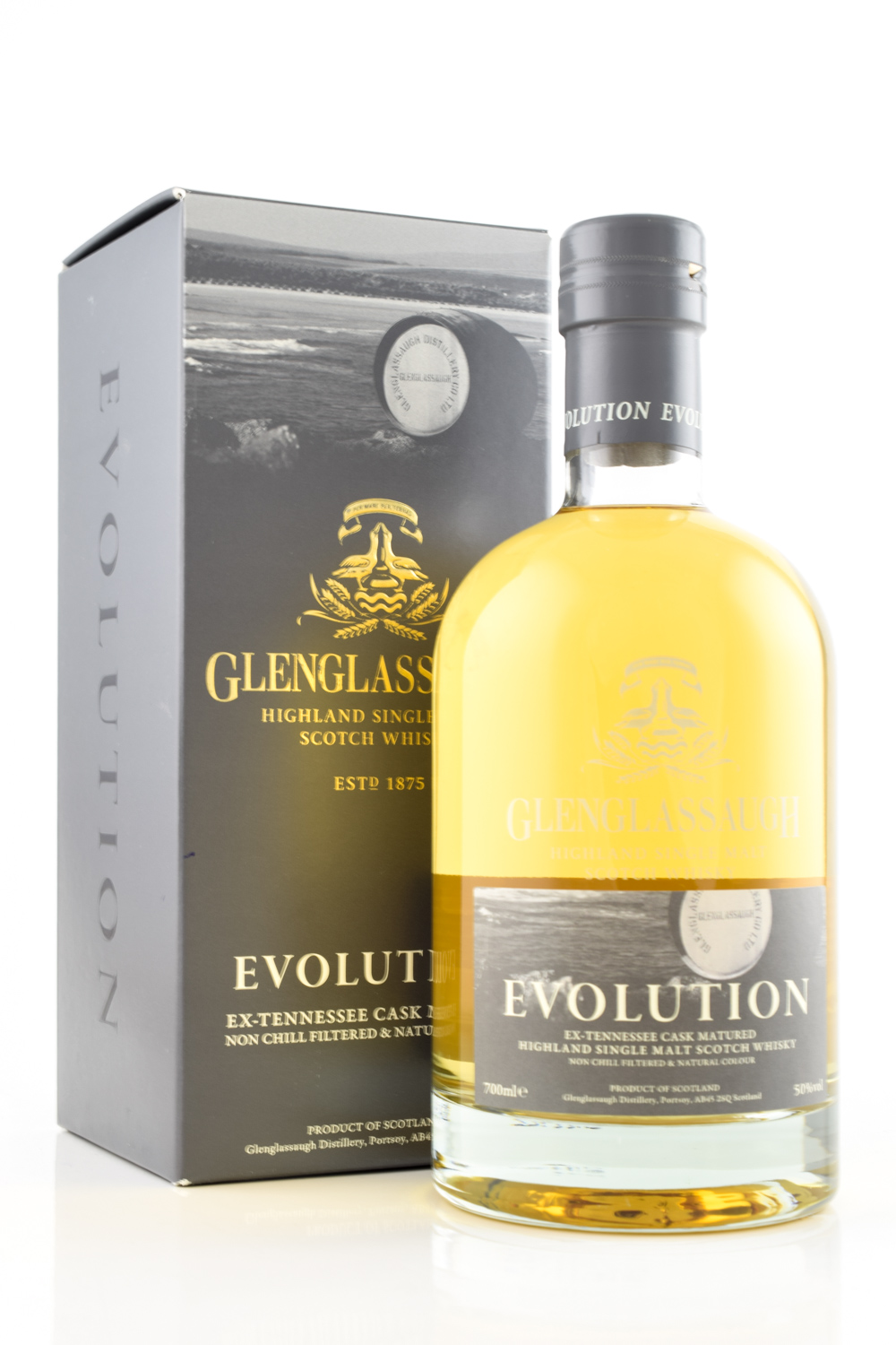 *Glenglassaugh EVOLUTION 50%vol. 0,7l - ohne Geschenkpackung