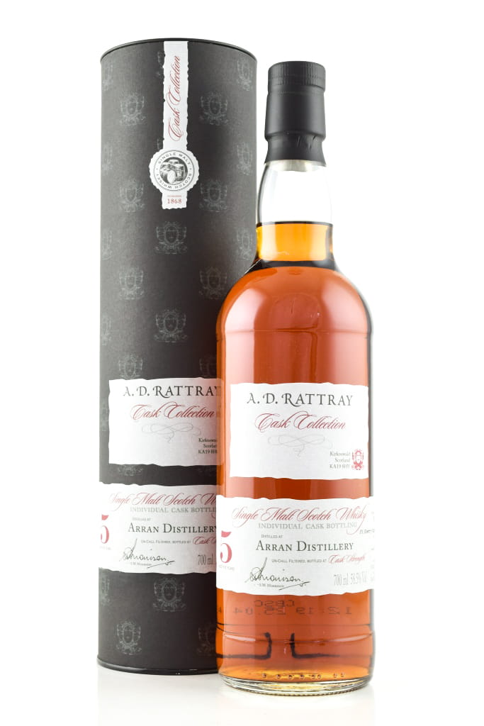 Arran five Year Old 2011/2016 A.D. Rattray 58.5% vol. 0,7l Arran five Year Old 2011/2016 A.D. Rattray 58.5% vol. 0,7l