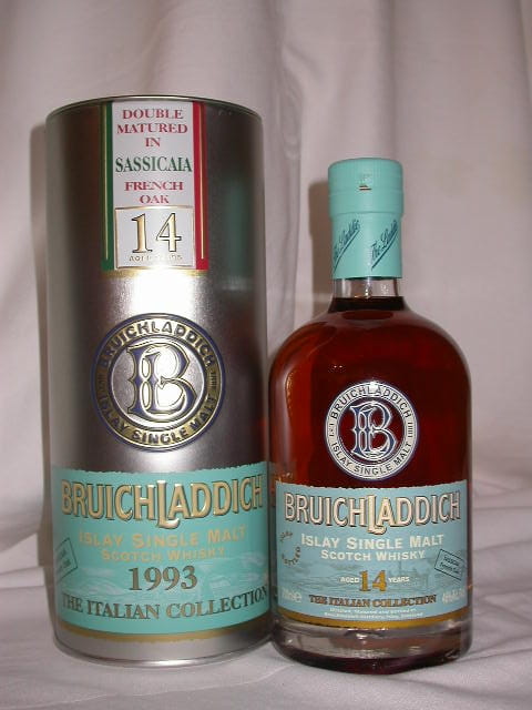 Bruichladdich Italian Coll. 1993 Sassicaia French Oak46%vol.0,7l