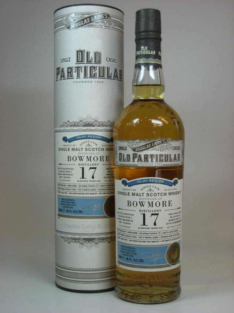 Bowmore 17 Jahre Refill Hogshead 1987/2013 Douglas Laing "Old Particular" 48,4%vol. 0,7l