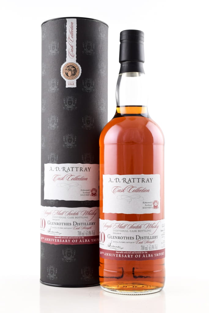 Glenrothes 10 Jahre 2006/2016 A.D. Rattray 63,8%vol. 0,7l