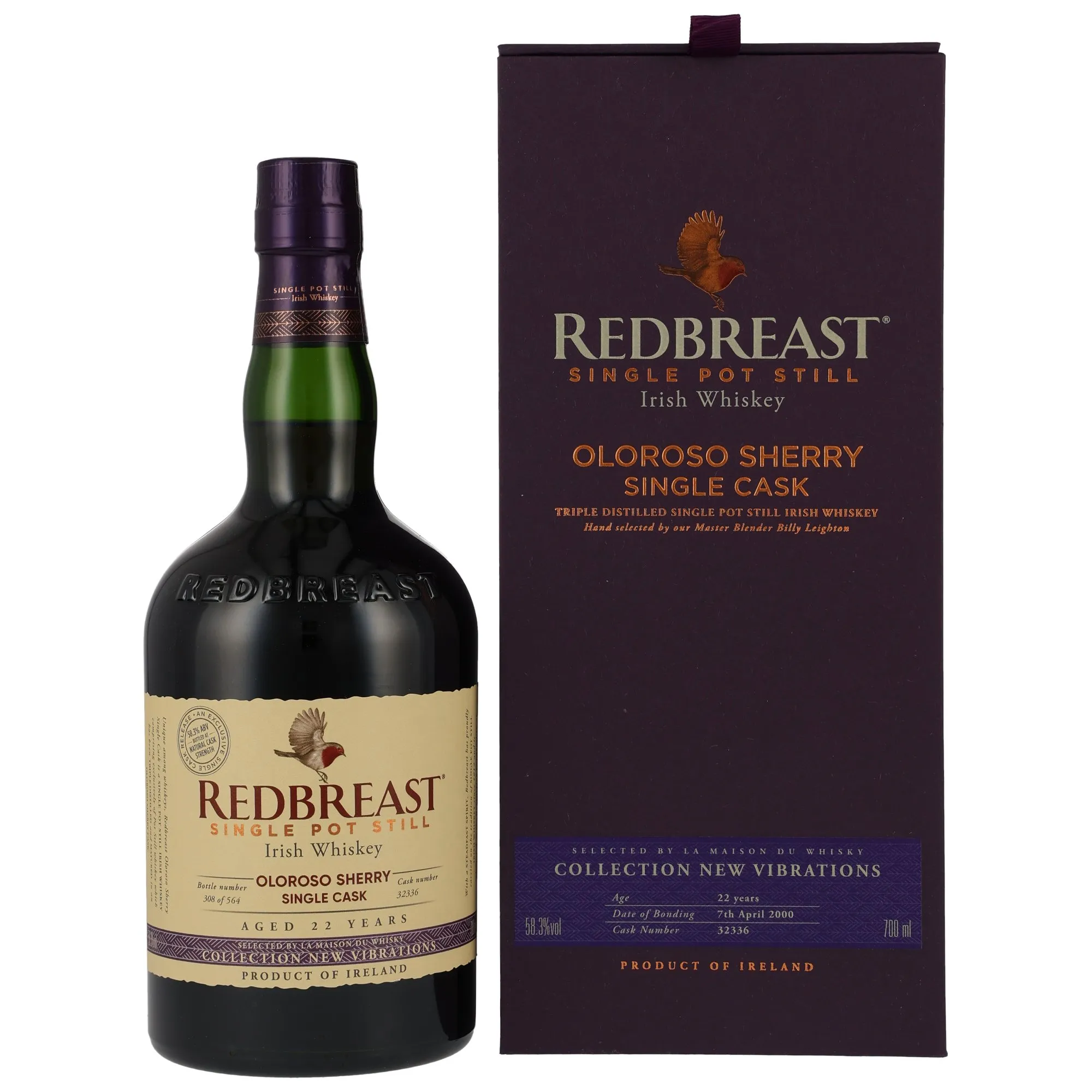 Redbreast 2000/2022 - 22 Jahre - 1st Fill Sherry Cask #32336