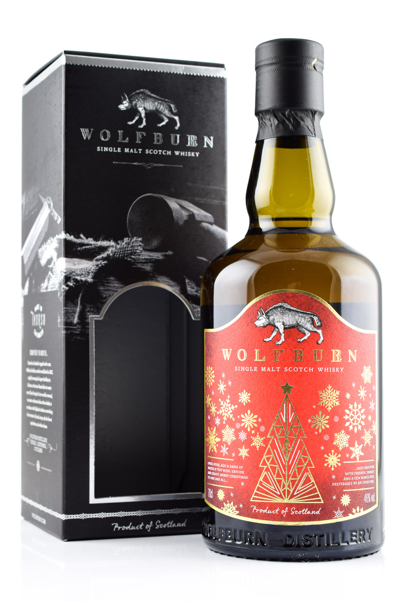 Wolfburn Christmas Distillery Edition 46%vol. 0,7l