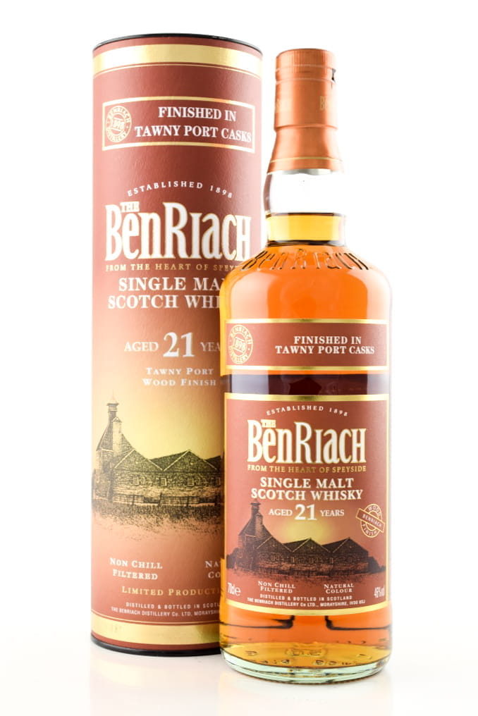 Benriach 21 Jahre Tawny Port Finish 46%vol. 0,7l