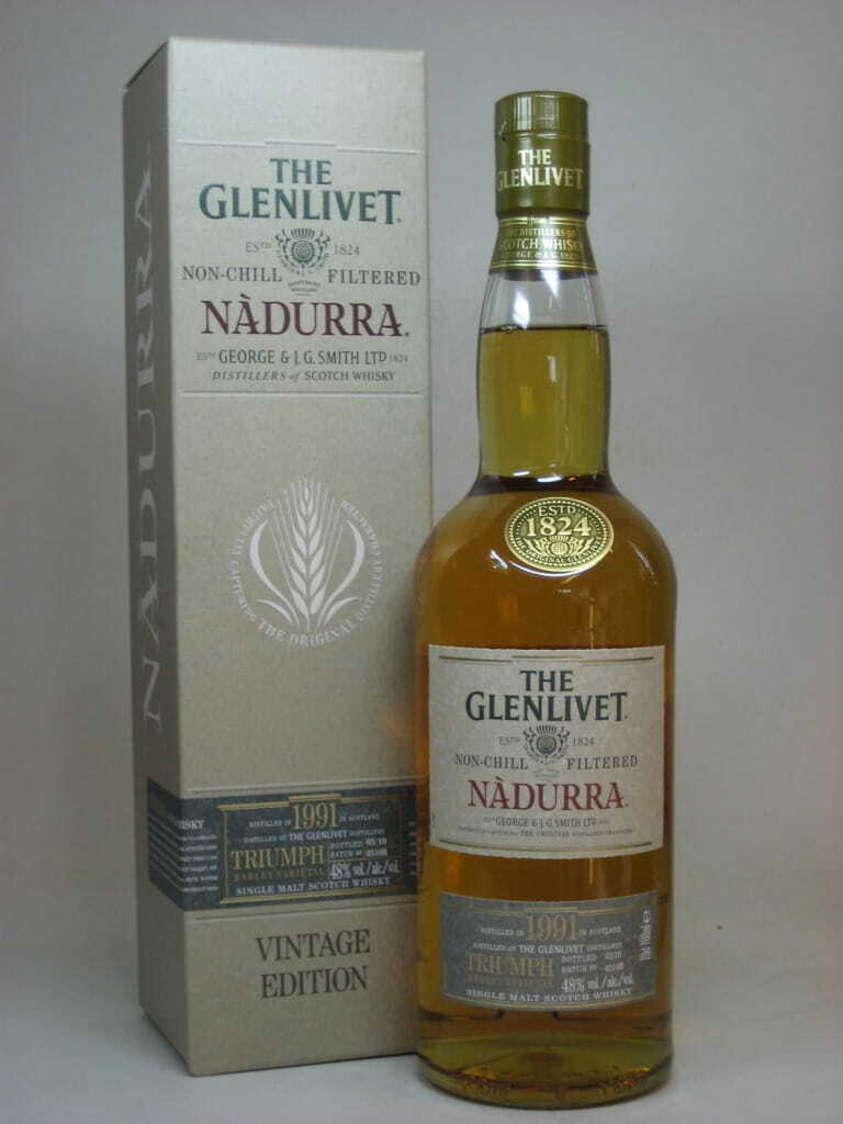 Glenlivet Nadurra 1991/2010 48%vol. 0,7l Glenlivet Nadurra 1991/2010 48%vol. 0,7l