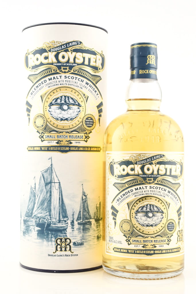 Rock Oyster Iceland Blended Malt Douglas Laing 46.8%vol. 0,7l Rock Oyster Iceland Blended Malt Douglas Laing 46.8%vol. 0,7l