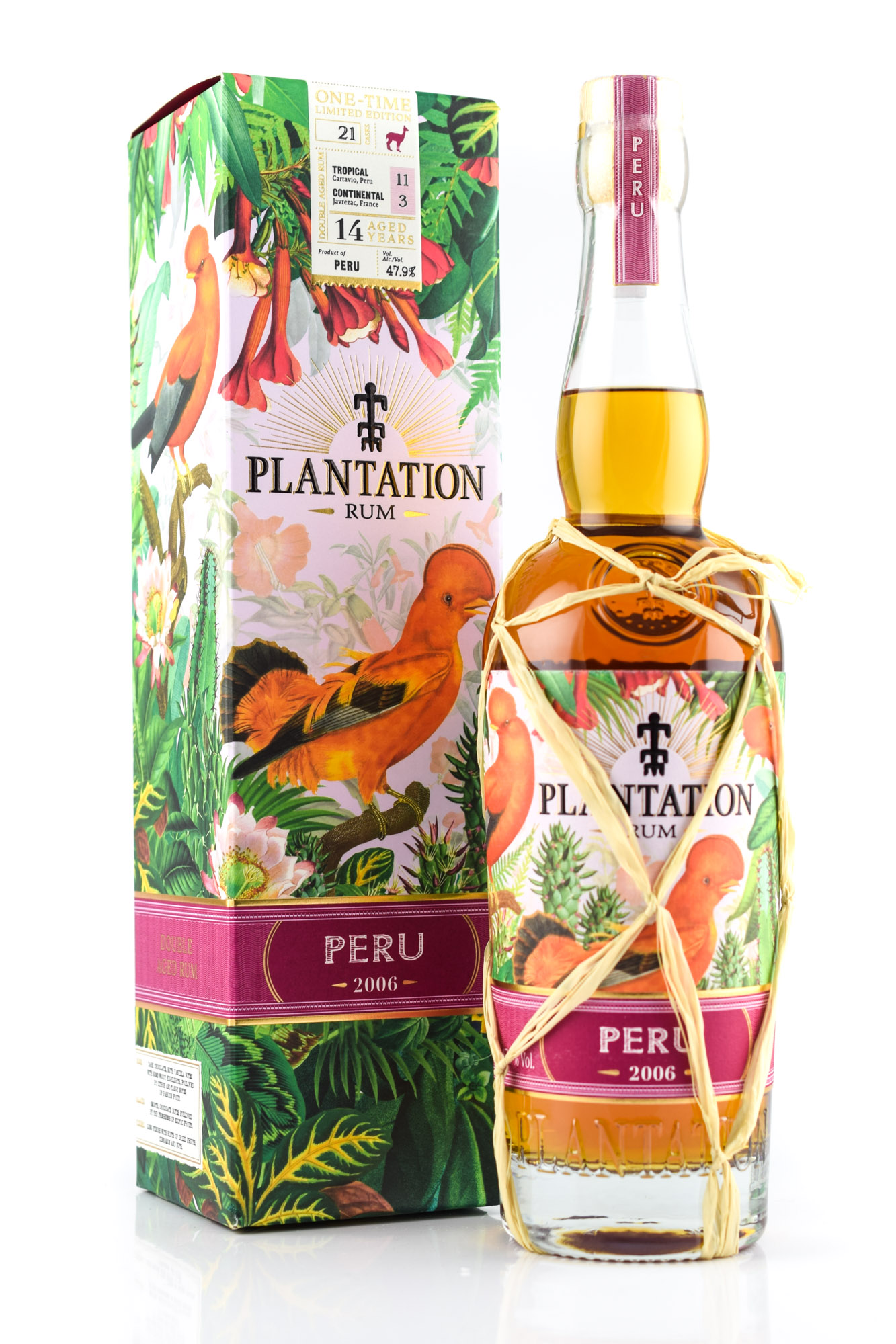Plantation Peru 2006 One Time Limited Edition 47,9%vol. 0,7l Plantation Peru 2006 One Time Limited Edition 47,9%vol. 0,7l