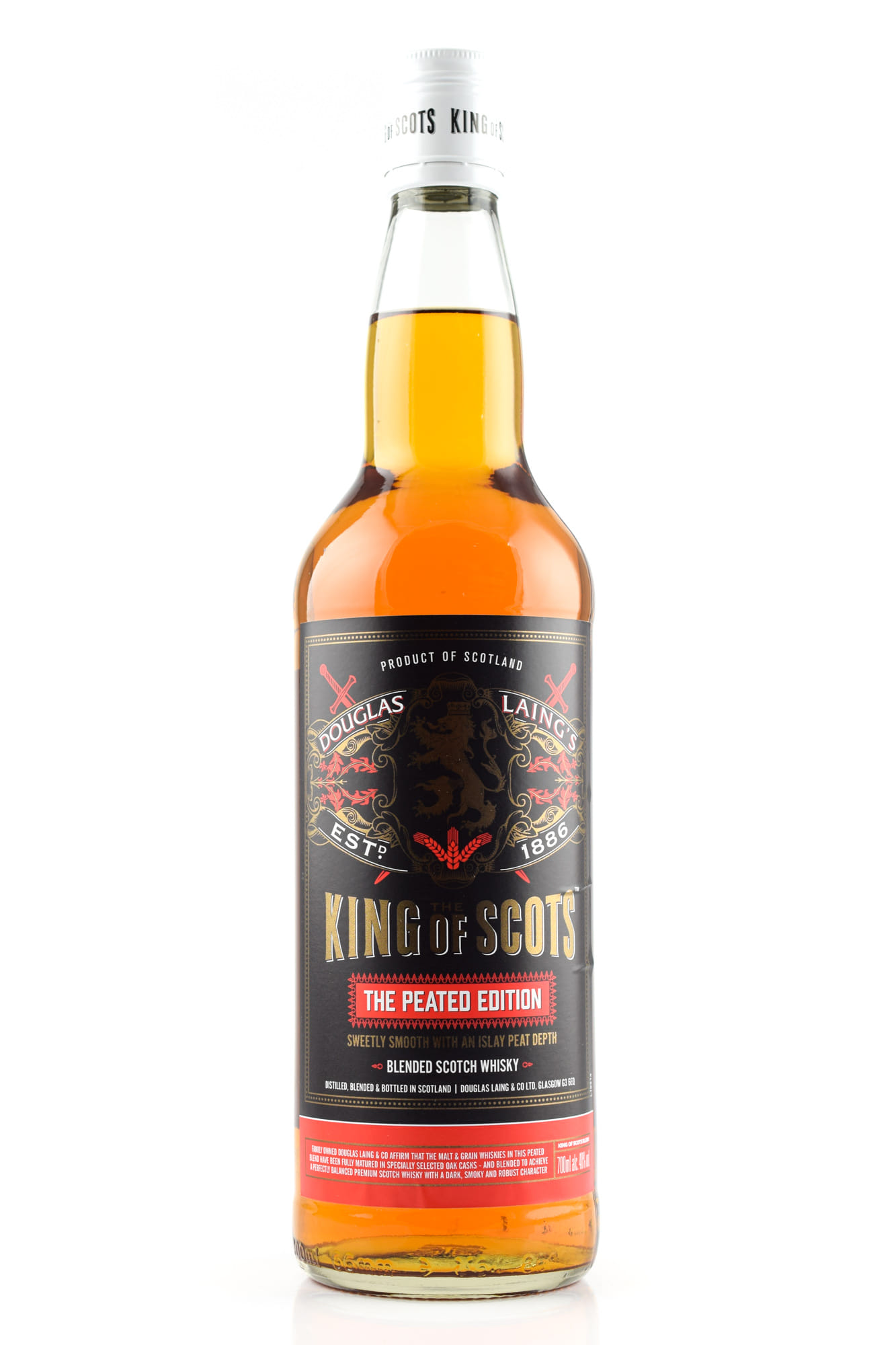 King of Scots - The Peated Edition 40%vol. 0,7l King of Scots - The Peated Edition 40%vol. 0,7l