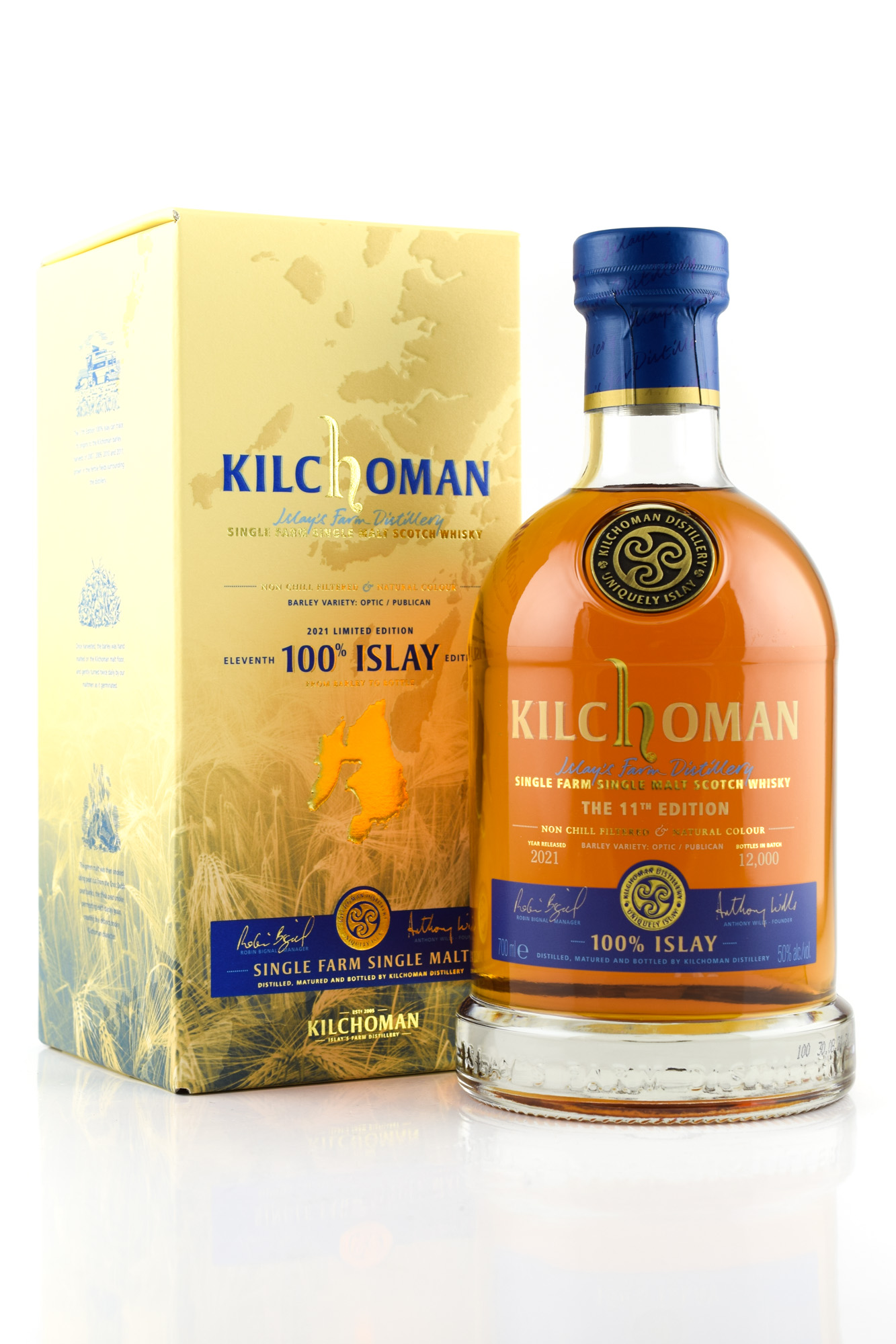 Kilchoman 100% Islay 11th Edition 50%vol. 0,7l Kilchoman 100% Islay 11th Edition 50%vol. 0,7l