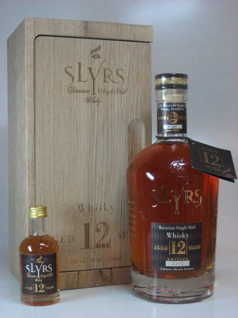 Slyrs 12 Year Old 43% vol. 0.7l + 0.05l miniature Slyrs 12 Year Old 43% vol. 0.7l + 0.05l miniature
