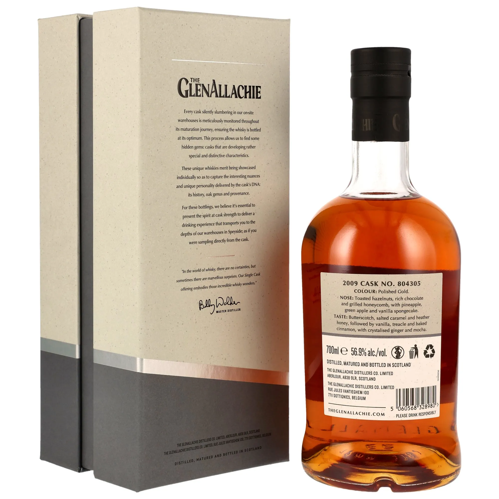 GlenAllachie 2009/2025 - 15 Jahre - Virgin Oak Barrel #804305
