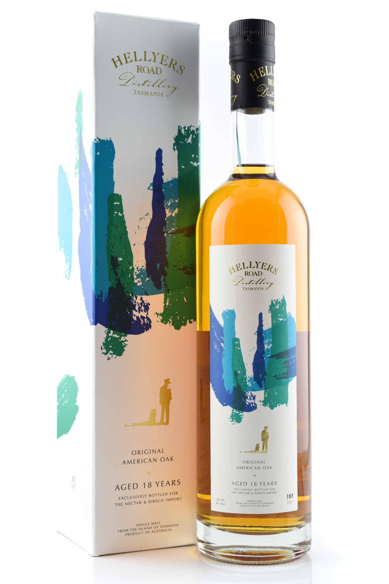 Hellyers Road 18 Jahre Original American Oak Cask #2269.03 56,4%vol. 0,7l