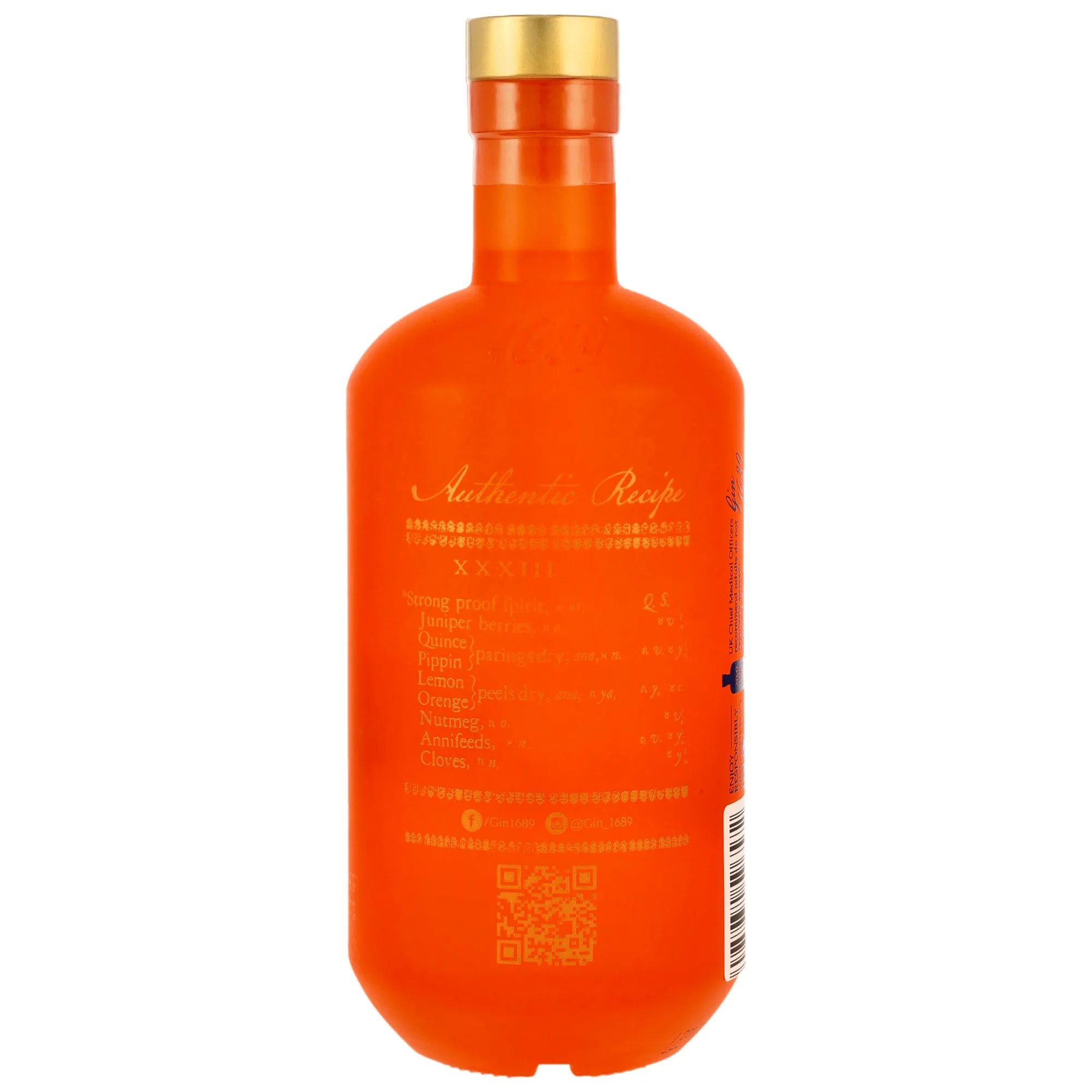 Gin 1689 Authentic Dutch Orange Gin