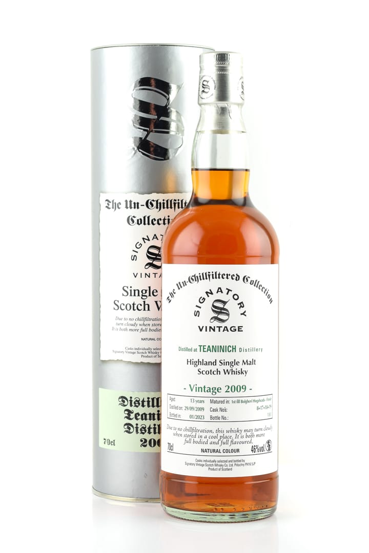 Teaninich 13 Jahre 1st-fill Bolgheri Hogsheads Finish Un-Chillfiltered Signatory