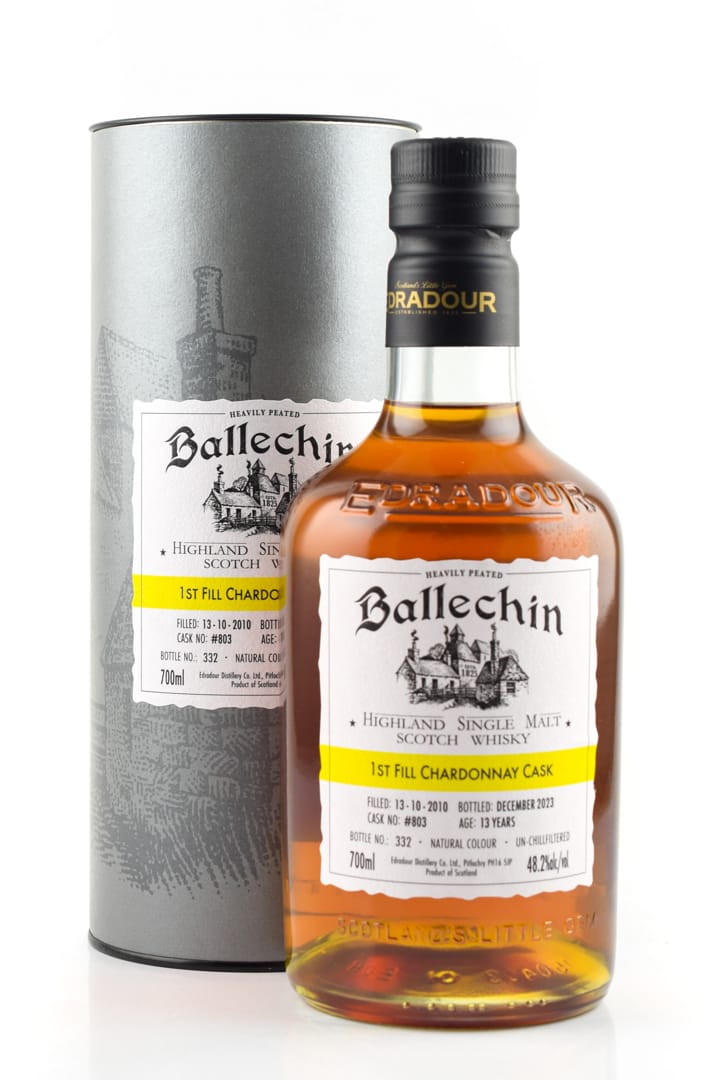 Ballechin 13 year old 1st-fill Chardonnay Cask #803