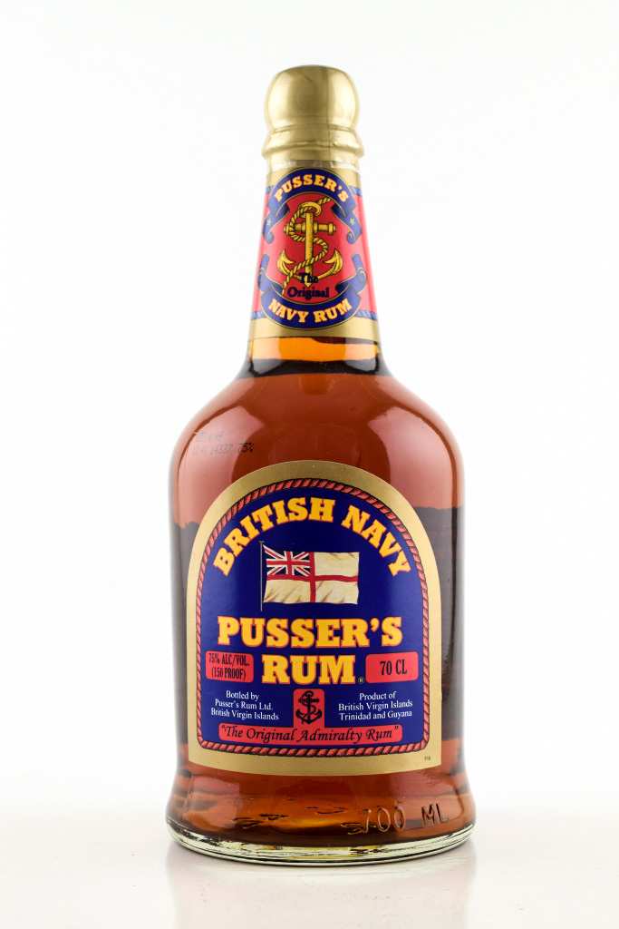 Pusser's British Navy Over Proof 75% vol. 0,7l Pusser's British Navy Over Proof 75% vol. 0,7l