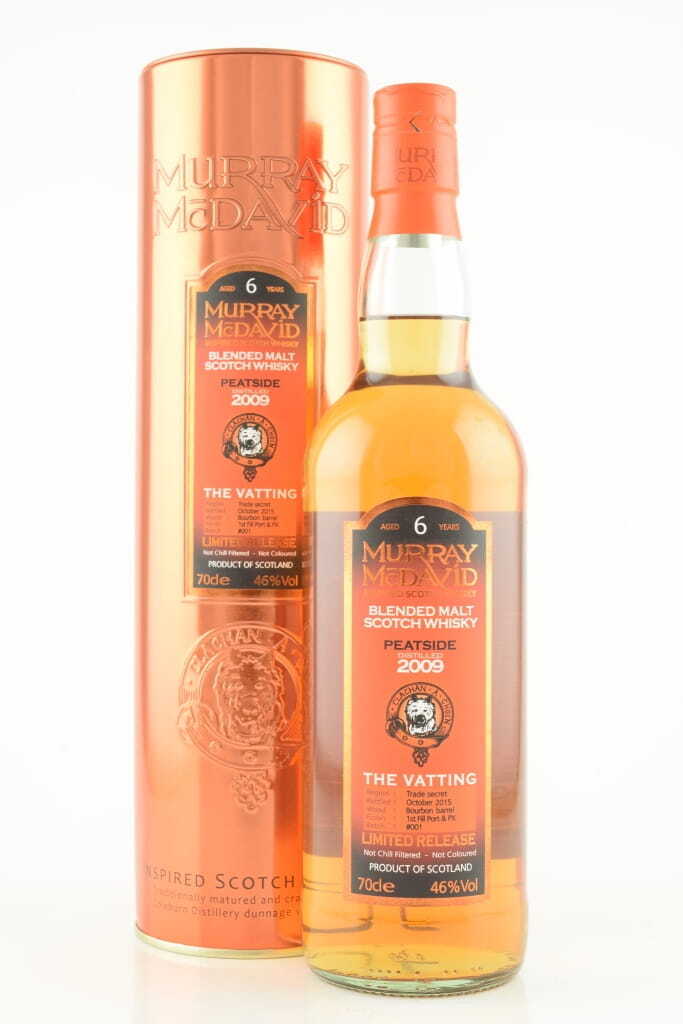 Peatside 6 Year Old 2009/2015 Murray McDavid 46% vol. 0,7l Peatside 6 Year Old 2009/2015 Murray McDavid 46% vol. 0,7l