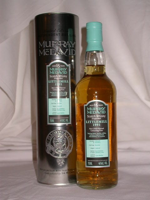 Littlemill 1991/2006 Bourbon Murray McDavid 46% vol. 0,7l