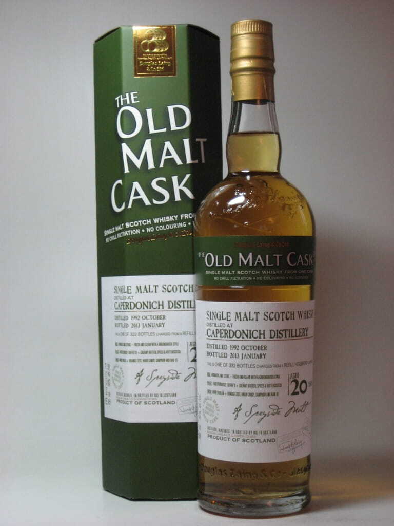 Caperdonich 20 Jahre 1992/2013 Refill Hogshead Douglas Laing "Old Malt Cask" 50%vol. 0,7l