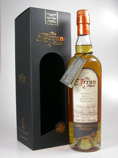 Arran 1998/2008 Ambassadors Choice 46%vol. 0,7l