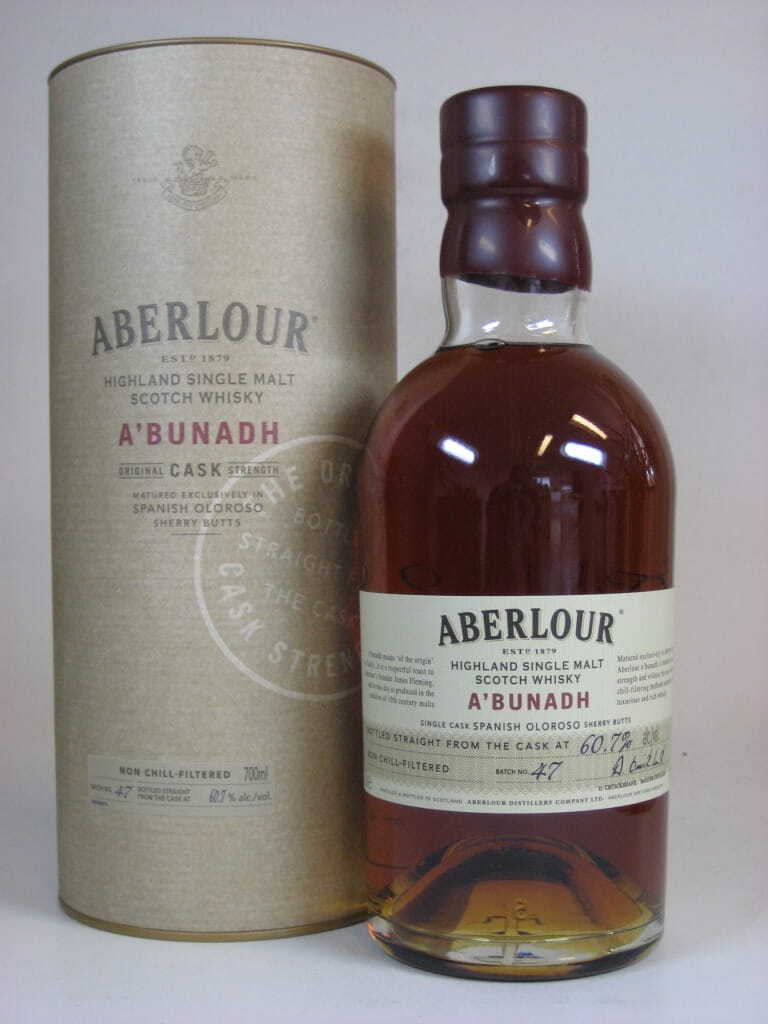 Aberlour a'bunadh Batch No. 47 60,7%vol. 0,7l
