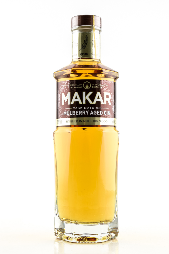 Makar Mulberry Aged Gin 43%vol. 0,5l