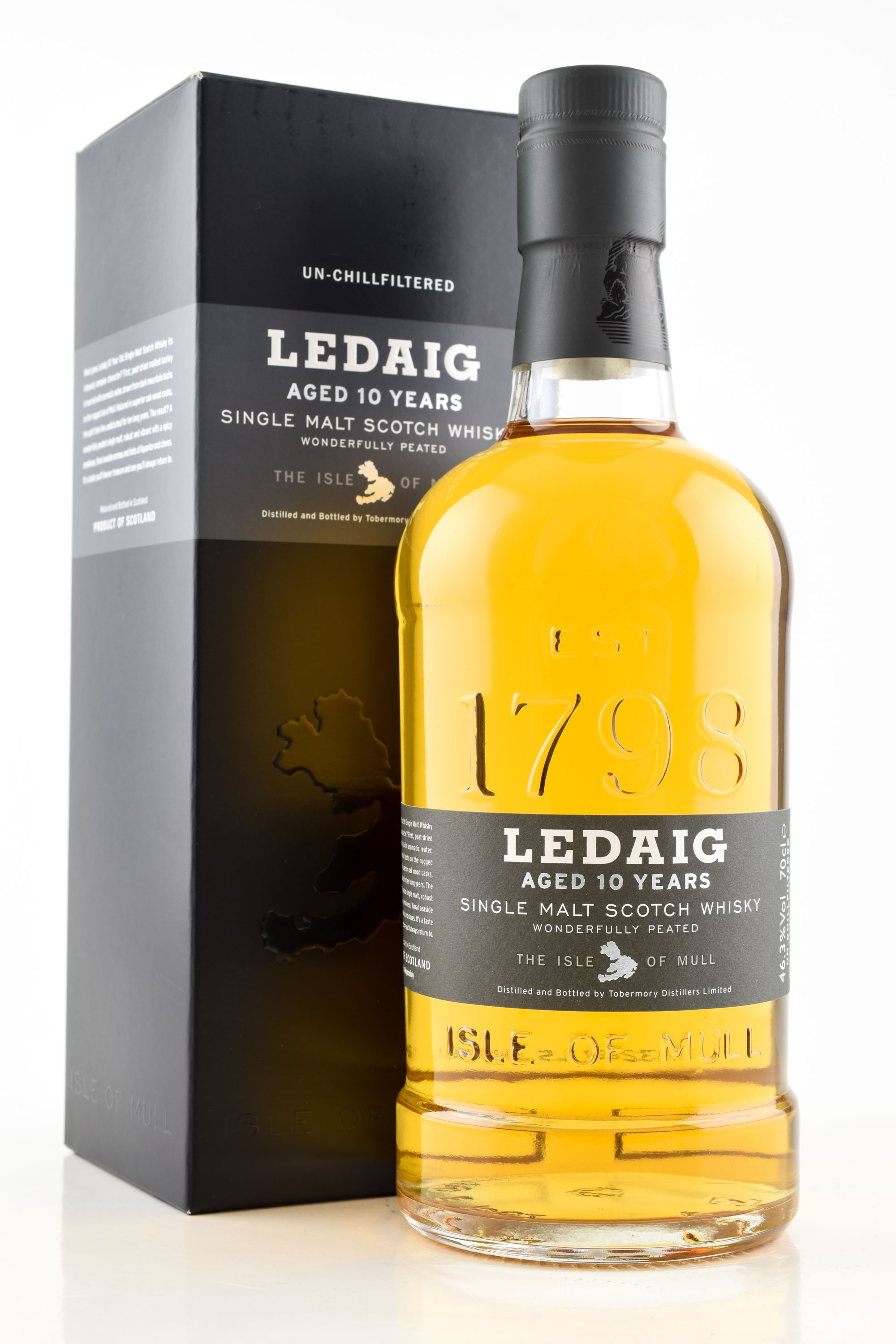 *Ledaig 10 Jahre 46,3%vol. 0,7l - ohne Geschenkpackung