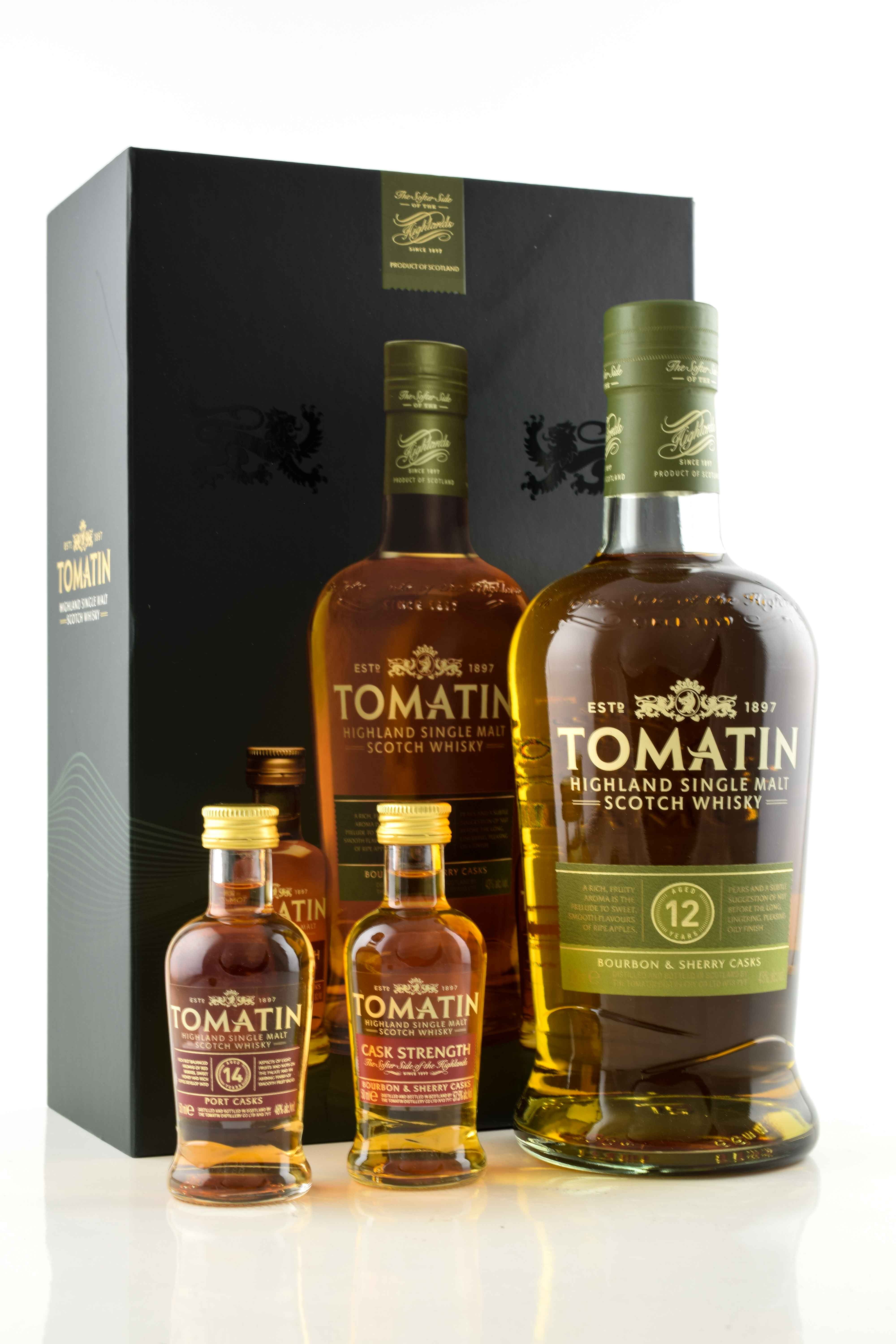 Tomatin 12 Year Old 43% vol. 0,7l incl. 2 miniatures