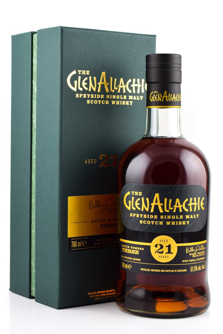 GlenAllachie 21 Jahre Batch Number THREE