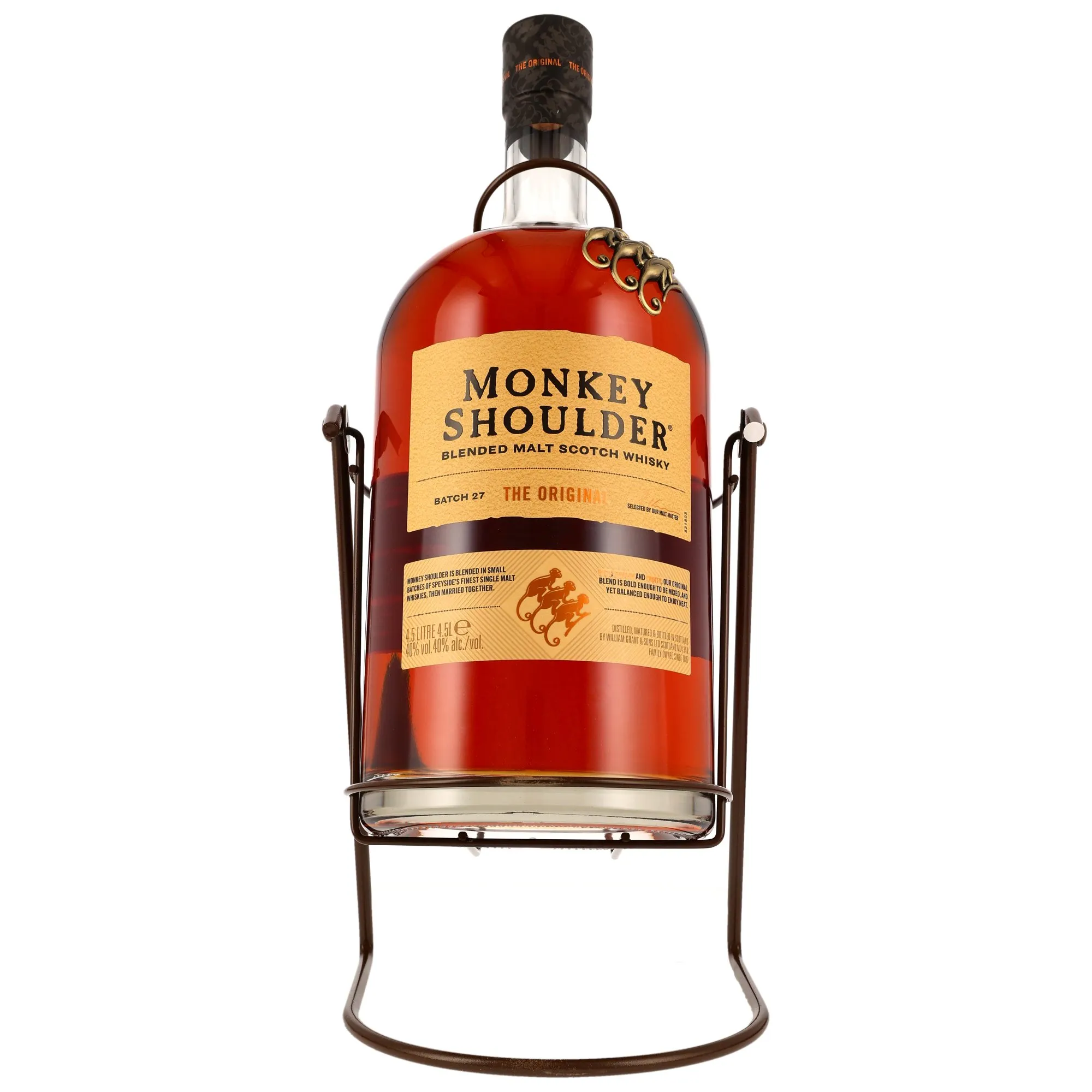 Monkey Shoulder The Original Blended Malt Batch 27 - 4,5 Liter