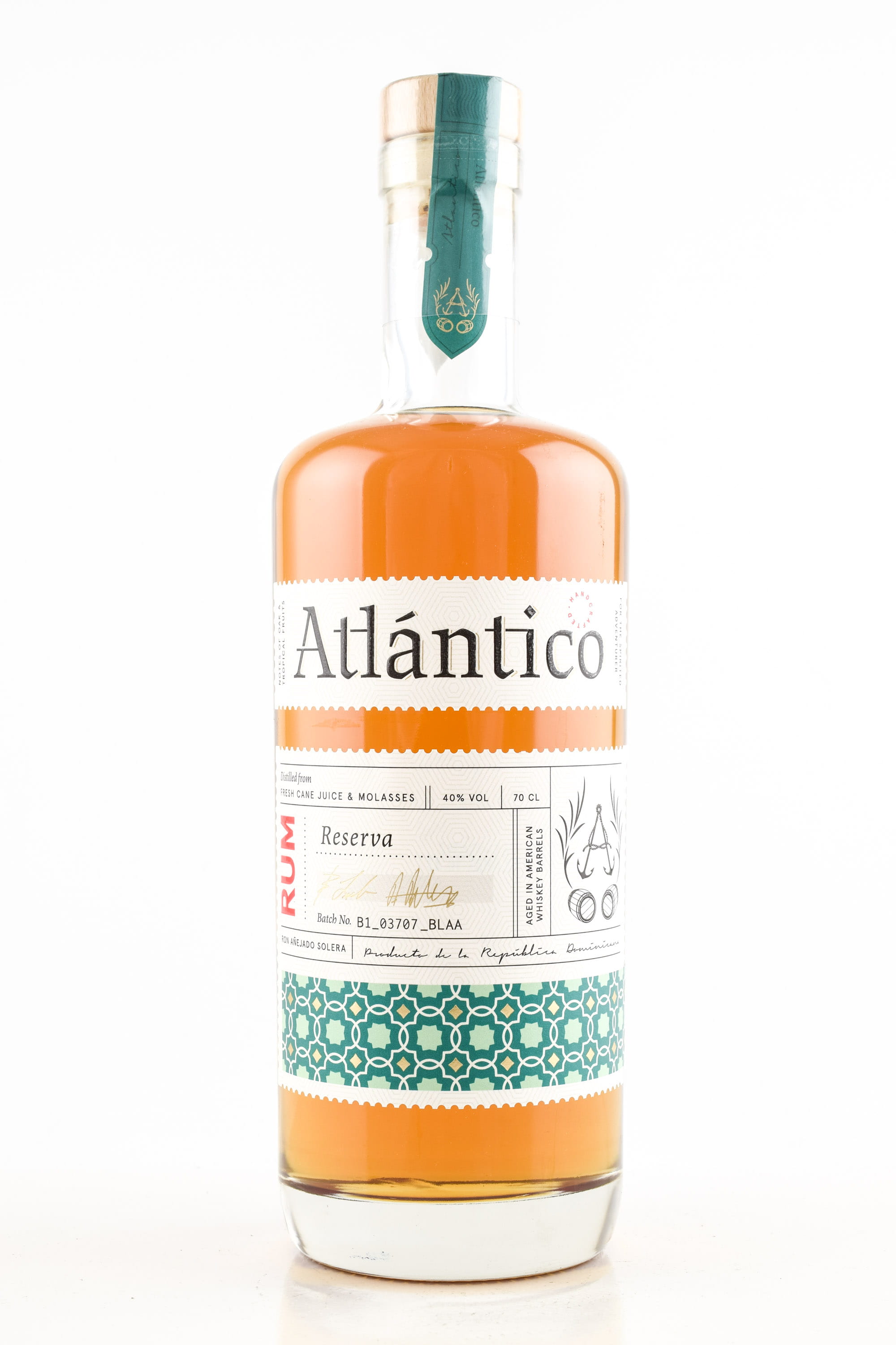Atlantico Rum Reserva 40% vol. 0,7l Atlantico Rum Reserva 40% vol. 0,7l