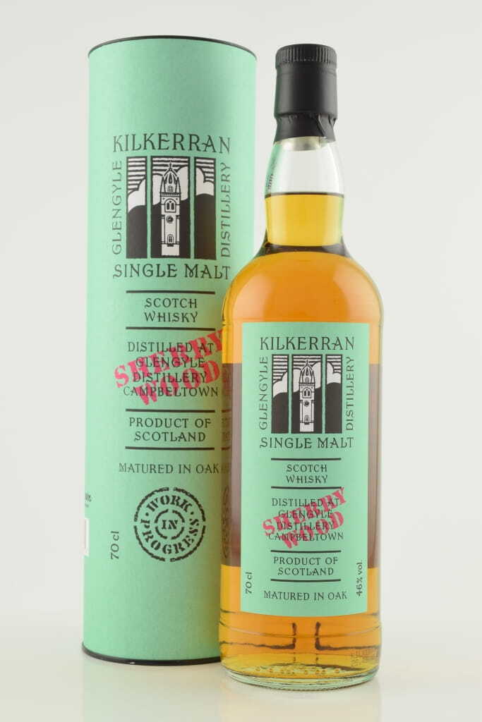 Kilkerran Sherry Wood WIP 7 - Glengyle Distillery 46%vol. 0,7l