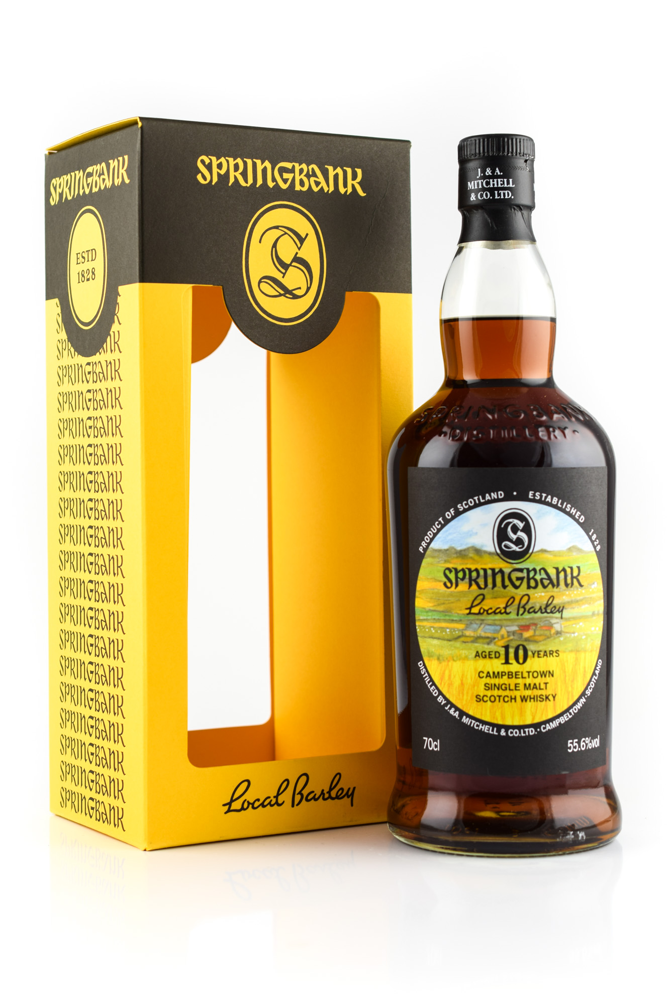 Springbank 10 year old Local Barley 55,6%vol. 0,7l Springbank 10 year old Local Barley 55,6%vol. 0,7l