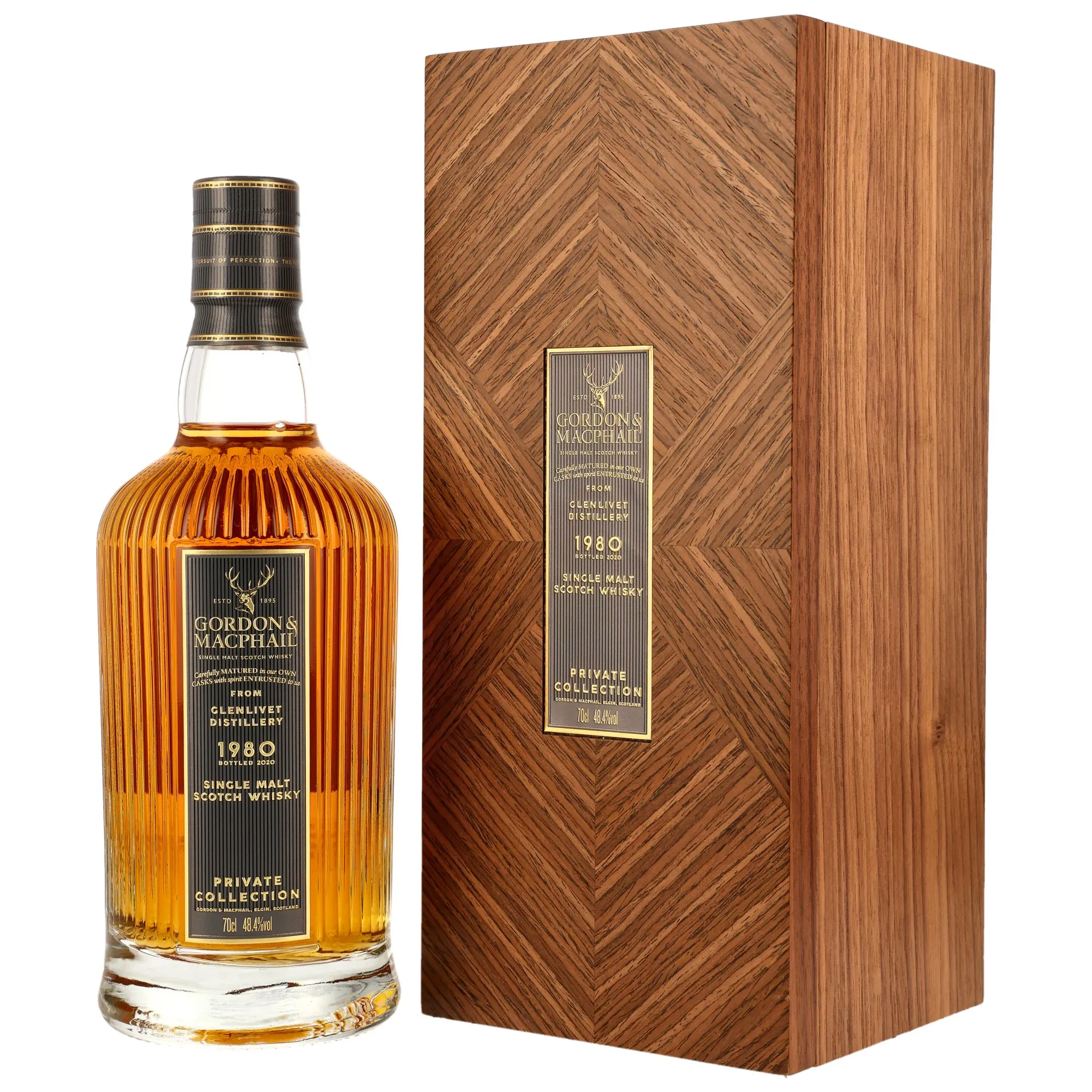Glenlivet 1980/2020 - 40 Jahre Refill American Hogshhead #12033 - G&M PVC Private Collection