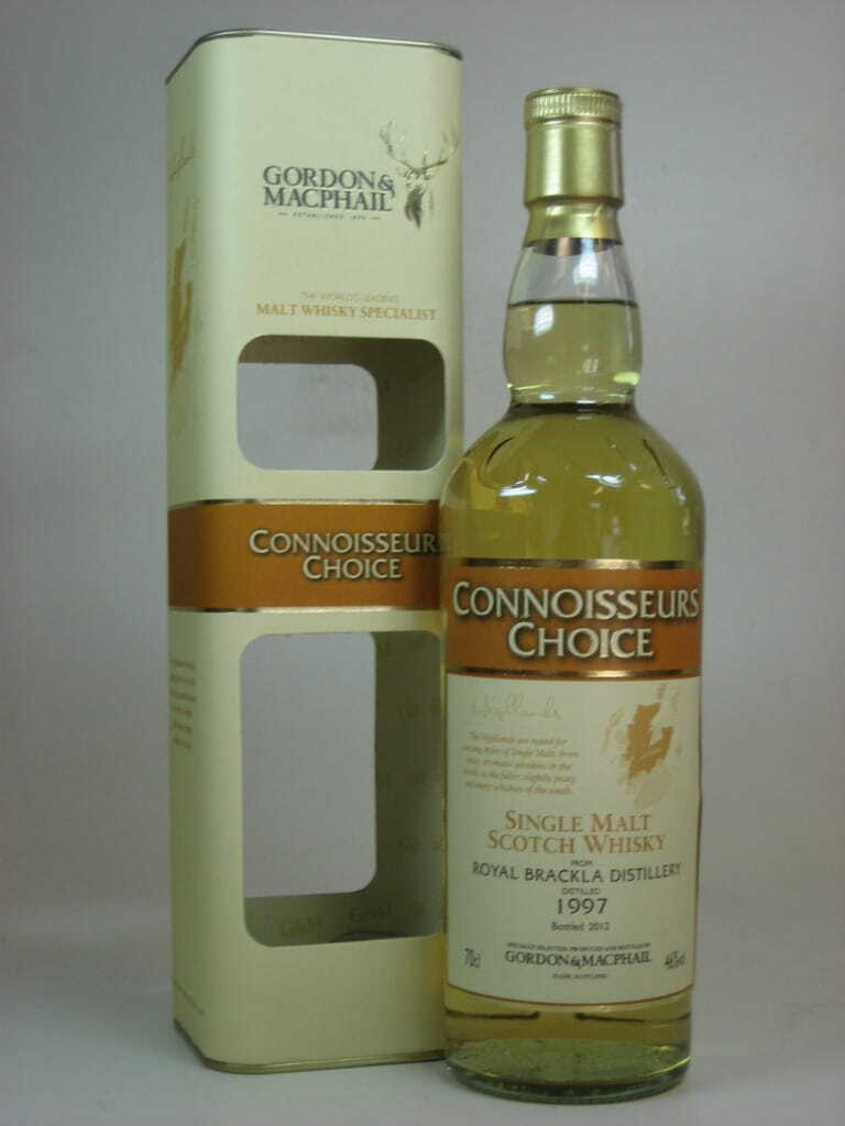 Royal Brackla 1997/2012 Refill Sherry Casks Gordon & MacPhail Connoisseurs Ch. 46%vol. 0,7l