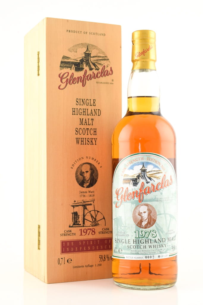 Glenfarclas Ed. No. 6 1978 James Watt 59,8%vol. 0,7l
